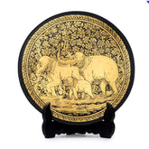 Elephant Lacquerware Show Plate